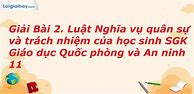 Bài 2 Sgk Quốc Phòng 12