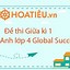 Đề Cương Ôn Thi Tiếng Anh Lớp 4 Học Kì 1 Global Success Pdf